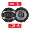 Dual Electronics D65SP 2-Way 6.5 inch Car Audio Speakers Pair with 200 Watt Peak Power | 100 Watts per Speaker | 1 inch Mylar Balanced Dome Tweeter view 2