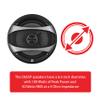 Dual Electronics D65SP 2-Way 6.5 inch Car Audio Speakers Pair with 200 Watt Peak Power | 100 Watts per Speaker | 1 inch Mylar Balanced Dome Tweeter view 3