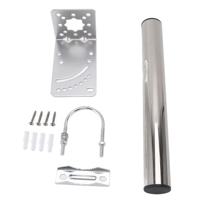 Gavigain Heavy Duty Starlink Mount Pole, Sturdy Iron Construction, Adjustable Installation for Roof, Wall, Ground, Long Term Use, Best Performance