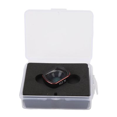 10X Macro Lens Attachment for Osmo HD Coating Clarity, and Detail with Super Thin Metal, Magnetic Mounting, Scratch Layer