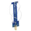 1.6G 4 Arm Helical Antenna Double Sided PCB Wide Range Positioning System with Excellent Polarization for Aerospace Relay and More for Sky .4~1.68GHz Band (Blue) view 2