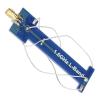 1.6G 4 Arm Helical Antenna Double Sided PCB Wide Range Positioning System with Excellent Polarization for Aerospace Relay and More for Sky .4~1.68GHz Band (Blue) view 4
