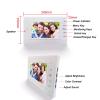 7inch TFT Screen Video Doorbell System with Wide Angle Camera, Dual Way Intercom for Villas, Homes, Offices (US regulations) view 4