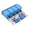 4 Channel Relay Module for Modbus RTU, Automatic Adjustment Switching Circuit, Optocoupler, RS485 Interface, Baud Rate 4800 9600 19200 view 2