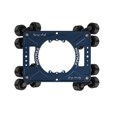 MOVMAX Professional Camera Dolly, Blue, Floor Mount, Supports Up to 198 lbs, Compatible with Camera, Camcorder, Cellphone, Tablet