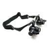 JOEBO Microscope Kit 2LED Head-Mounted Illuminating Microscope Headband Repair LED Lamp Light Magnifying Glass Microscope Lens Adapters(10 15 20 25x A) view 2