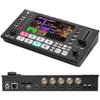 FoMaKo 4K HDMI Video Mixer Switcher, 5.5 Inch FHD LCD Screen, 5-Channel Live Streaming Switcher, 4K 60FPS Input, 1080p 60FPS Output, Support PTZ Controller, SDI+HDMI Video Switcher, M4 view 1