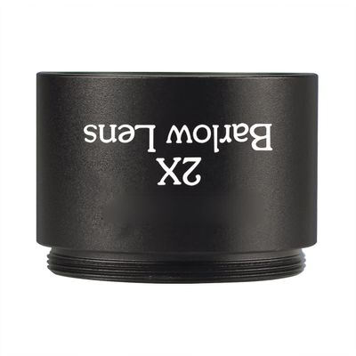 1.25'' 31.7mm 2X Lens M28.6 * 0.6 Thread for Standard Telescope