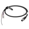 ZBLZGP M12 Aviation A-Coded 17 Pin Sensor Shielded Signal Cable IO Trigger Power for Datalogic Deloitte Sick YF2ASD (Straight Male, 17 Pin A-Coding, 20M) view 2