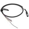 ZBLZGP M12 Aviation A-Coded 17 Pin Sensor Shielded Signal Cable IO Trigger Power for Datalogic Deloitte Sick YF2ASD (Straight Male, 17 Pin A-Coding, 20M) view 4