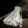 Metal cable ties Zip Ties Releasable Nylon Cable Ties Ma Zip Ties 100 Pcs Multi Purpose Locking Cable Metal Zip Ties Self Locking Stainless Steel Cable Tie Loop Wire Zip Ties Set(4.6mm X 250mm) view 4