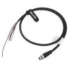 ZBLZGP M12 Aviation A-Coded 17 Pin Sensor Shielded Signal Cable IO Trigger Power for Datalogic Deloitte Sick YF2ASD (Straight Male, 17 Pin A-Coding, 3M) view 3