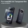 ClouGlow Tempered Glass Screen Protector for Insta360 X4 with Lens Guard and Foam Mic Wind Muff for Noise Reduction view 3
