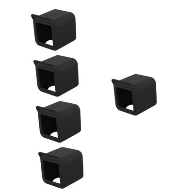 MERRYHAPY 5pcs Security Camera Protective Cover for Cam Silicone Case Nonslip Texture and Durable Sleeve for Outdoor Use Essential IP Camera Accessory