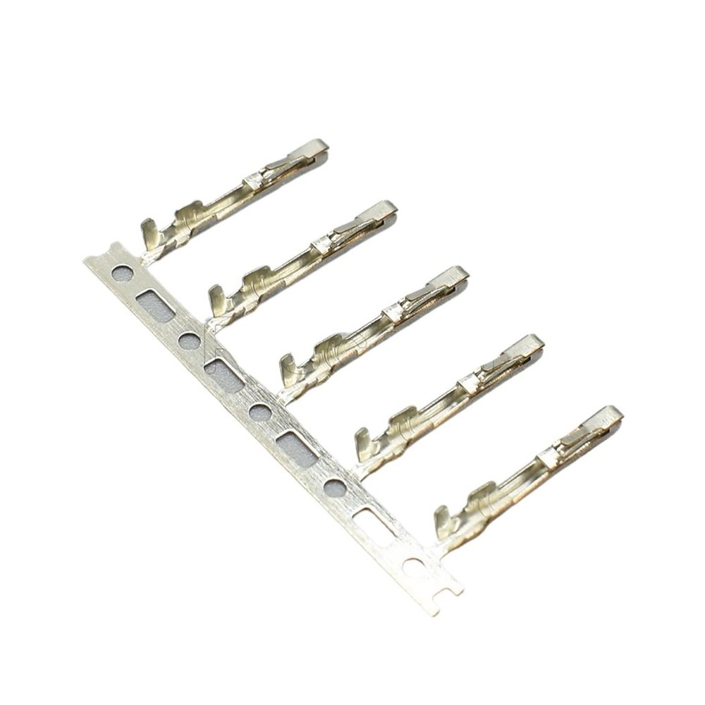 50-500Pcs Auto Female Male Crimp Pins Loose Wire Terminal 1123343-1 Fit Compatible Amp Connector 1376352-1(Female Terminal,Package 50pcs)
