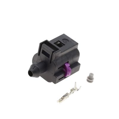 1 Set 1 Pin 1J0973701A O;ca-via Oil Presure Switch Housing Adapter p/Lug Connector(Female)