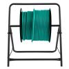 Single Axle Cable Caddy,Commercial Industrial Grade Durable Steel Wire Rack Dispenser,Compact Design Holds Cable Reels Up to 66.14 Lb Capacity view 1