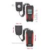 LIBODD Digital Light Meter Illuminance Lux Meter Record LCD 0~200,000 Measurement Range Flexible Sensor Light Tester(TA630A) view 2