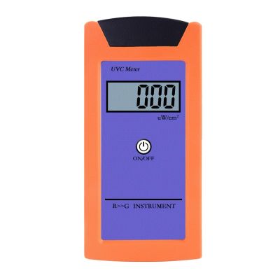 LIBODD Digital Illuminance Meter for Reptile UV Irradiance Meter with Smart Sensor LCD UVC Illuminance Measurement Tool Purple