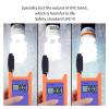 LIBODD Digital Illuminance Meter for Reptile UV Irradiance Meter with Smart Sensor LCD UVC Illuminance Measurement Tool Purple view 2
