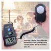 LIBODD Digital Light Meter 3 Range LX-1010B Digital Meter/Digital Illuminance Meter 0-50000 Lux Photometer Exposure Remote Control view 2