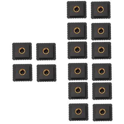 BELLIFFY 16pcs Hot Shoe Mount Bracket Screw Thread for Camera Flash Quick Release Adapter for Lighting Equipment Compatible Various Camera Models