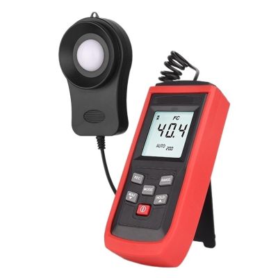 LIBODD Digital Luxometer Professional Lux Meter Handheld Light Meter High Accuracy Luxmeter Illuminometer Photometer 100000LUX(TA8131 Split Type)