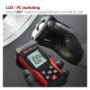 LIBODD Digital Light Meter Illuminance Lux Meter Record LCD 0~200,000 Measurement Range Flexible Sensor Light Tester(TA630B) view 3