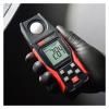 LIBODD Digital Light Meter Illuminance Lux Meter Record LCD 0~200,000 Measurement Range Flexible Sensor Light Tester(TA630B) view 4