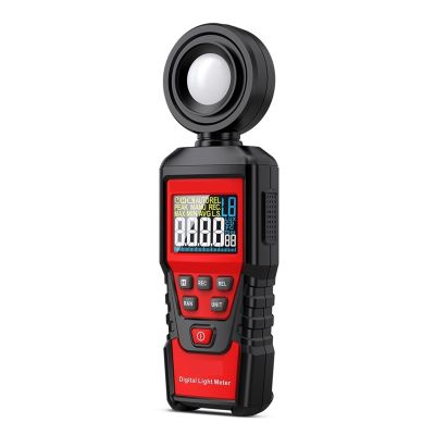 LIBODD HT620 Digital Luxmeter High Accuracy Professional Illuminator 180 with Rotatable Light Sensor Lux Photometer(HT620)