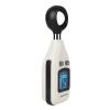 LIBODD Light Meter Digital Illuminance Meter Handheld Ambient Temperature Measurer Range 200,000 Lux Luxmeter LCD Screen view 1
