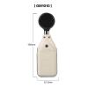 LIBODD Light Meter Digital Illuminance Meter Handheld Ambient Temperature Measurer Range 200,000 Lux Luxmeter LCD Screen view 4