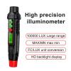 LIBODD HT63 Mini Digital Light Meter 100,000Lux Meter Photometer UV Radiometer LCD Luxmeter Handheld Illuminometer Photometerka view 2