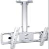 TV Stand TV Unit, Ceiling TV Mount Bracket, Adjustable Tilt Swivel TV Bracket, Fits 32-55inch LED Screen Display, Silver TV Mount TV Stand view 1
