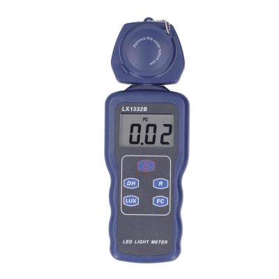 LIBODD Illumination Photometer 3 1/2 Digit LCD Display Digital Brightness Tester High Accuracy Light Detector Illuminance Meter