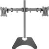 TV Stand TV Unit, Dual Screen Monitor Desk Mount, Fully Adjustable Monitor Arm Stand for 20-27 Inch TVs, Holds 2 Screen Up to 10kg/22lbs TV Mount TV Stand view 1