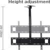 TV Stand TV Unit, TV Ceiling Mount, Adjustable Tilt Swivel TV Bracket for 37to 65" LCD Flat Screen and Curved TVs, Apply to Shopping Mall/Workplace/Street Shop TV Mount TV Stand view 4