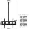 TV Stand TV Unit, Ceiling Tv Mount for 32 to 70 Inch TV Swivel and Tilting Bracket, Multiple VESA Patterns TV Mount TV Stand view 2