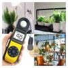 LIBODD Digital Illuminance Light Meter Lux Meter Measure 0.01~400,000 Lux Temp with 270 Rotated Sensor Light Tester view 2