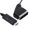 XAGMODSHN Flexible HDMI-Compatible to Scart Adapter Converter Scart Outputs Video Adapter Converter Small Size Easy to Carry view 3