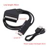 XAGMODSHN Flexible HDMI-Compatible to Scart Adapter Converter Scart Outputs Video Adapter Converter Small Size Easy to Carry view 4