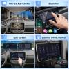 [2G+64G] 10.36 inch Android Single Din Car Stereo, 10 inch Touch Screen Radio with Wireless Carplay/Android Auto/EQ Audio/SWC/Bluetooth/WiFi/FM RDS Radio view 4
