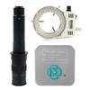 Lab Microscope Accessories 2K 36MP Video Microscope Camera Electric 180X/300X/200X/500X C Mount Lens(300X with Light) view 1