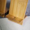 HYROOY Bamboo l Mobile Phone Stand Mount Stand Desktop Tablet Stand Phone for All Mobile Phones with Charging Hole Bamboo view 3