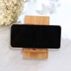 HYROOY Bamboo l Mobile Phone Stand Mount Stand Desktop Tablet Stand Phone for All Mobile Phones with Charging Hole Bamboo view 4