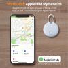 Reyke Air Tracker-4 Pack Smart Tag, Luggage Tracker Works with Apple Find My (iOS Only), Item Finder for Key, Backpack, Wallet, IP67 Waterproof view 2