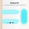 Silicone Glow Cover Case for Google TV Streamer 4K 2024 Protective Sleeve for Google TV Streamer 4K Host Box,Anti-Slip Scratch Shock Protection (Glow Blue) view 3