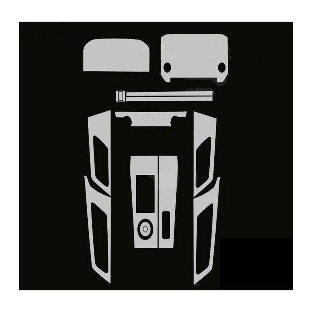 Ajqbrmb Gearbox Panel Navigation Screen Automotive Interior TPU Protective Film Anti-Scratch for Mitsubishi for Outlander for Phev 2022 2023 2024