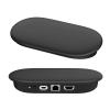 Silicone Cover Case for Google TV Streamer 4K 2024 Protective Sleeve for Google TV Streamer 4K Host Box,Anti-Slip Scratch Shock Protection (Black) view 1