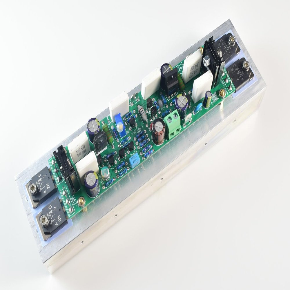 1pc LJM L12-2 VER5 Mono Ultra Low Distortion Power Amplifier Board with Heatsink